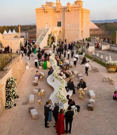 Bridesmaids with parasols