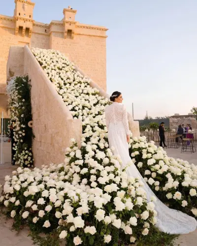 Wedding ceremony arch